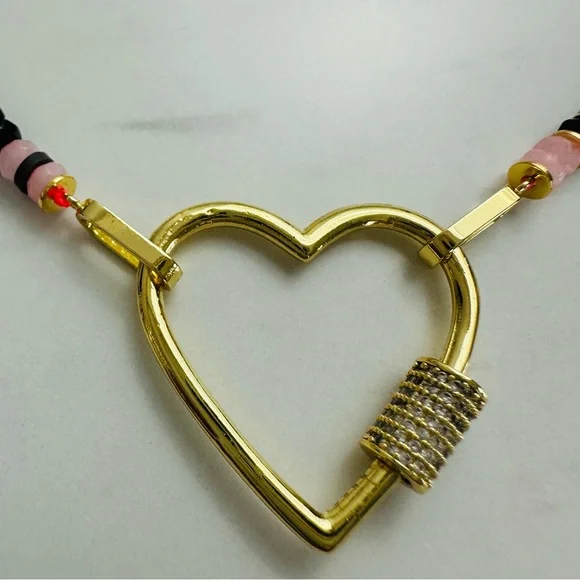 ✨ Gorjana Blair Necklace w/ Upgraded Heart Carabiner ✨ - Picture 14 of 14